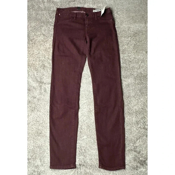 Fox Racing Women’s Ripper Jeggings  Burgundy Size 7/ 28 New $79.50 - Picture 3 of 16